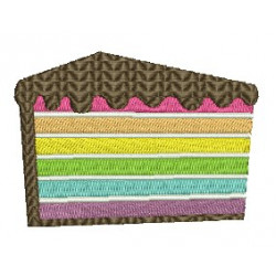 Stickdatei - Regenbogenkuchen